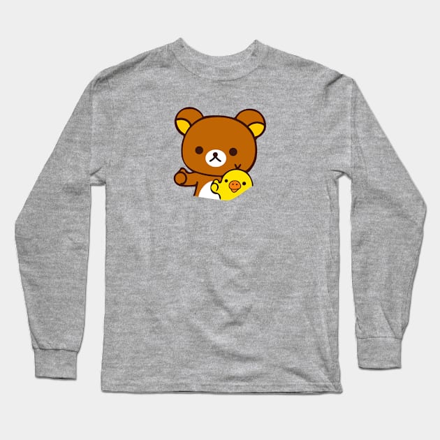 Rilakkuma Long Sleeve T-Shirt by Marisolm